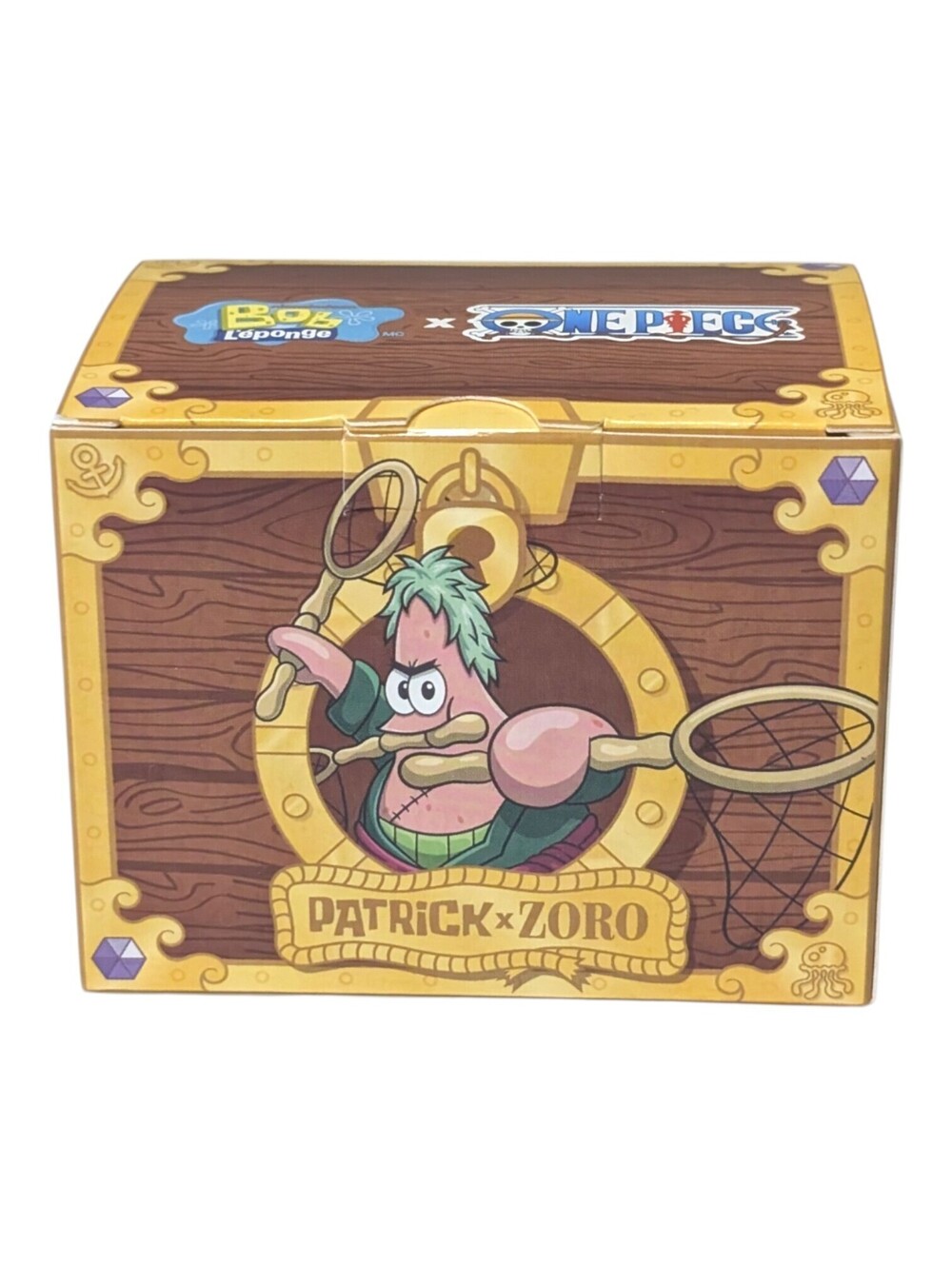 McDonalds SpongeBob One Piece Patrick Zoro #4 French Box Toy New